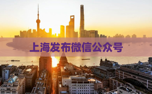 上海发布微信公众号